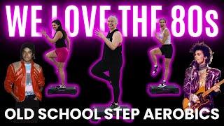 30 Minute Beginner 80s Step Aerobics Party | The Studio by Jamie Kinkeade