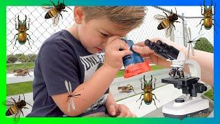 Learning Science For Kids | #TheSTEMKids Science Gadgets | Young Explorers Portable Microscope V2