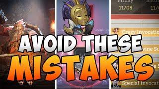 DONT MAKE THESE 5 MISTAKES BEFORE THE UPDATE!!! feat. @Destined_WoR I Watcher of Realms