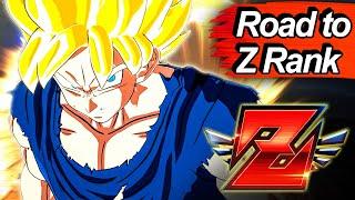 The ROAD TO Z RANK Is Mid (PEAK) In Dragon Ball Sparking Zero!