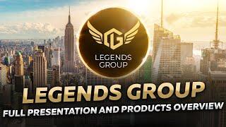 Legends Group a comprehensive breakdown of world class crypto products