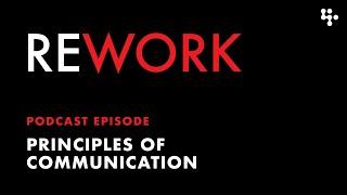 Principles of Communication – REWORK