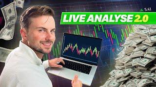 GAMMA PIN Erklärt! - Live Analyse ES,NQ und Öl!  #27