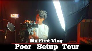 My first vlog | setup tour #myfirstvlog #myfirstvlogviral