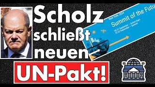 Brandenburg als Nebelkerze! Olaf Scholz schließt Sonntag & Montag in New York einen neuen UN-Pakt!