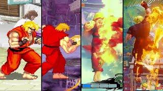 Evolution of Ken Shoryuken (1987-2020)