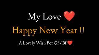 Happy New Year | My Love ️ || Happy New Year 2022 Wish Hindi Poetry For Gf/bf ️ @poetriesHub