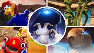 Goat Simulator 3: Multiverse of Nonsense - All Events & Ending