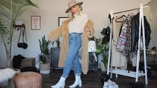 Winter Outfit Ideas Try on Haul; 10 cozy cute Winter Looks @delaneychilds