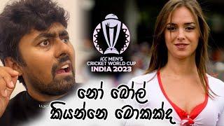 Cricket නොදන්න wife එක්ක world cup එක බලන්න එපා ‍️