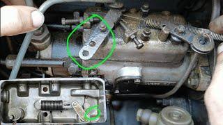 Fiat tractor diesel pump fuel leaking easy solution