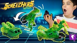 SCREECHERS Wild Cars Review and Play with HobbyKidsTV