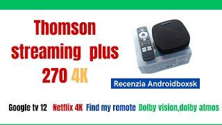 Thomson streaming box plus 270- Výborná novinka od Thomson