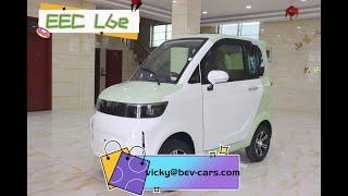 electric vehicle electric car approved by eec coc l6e electric mini car