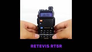 RT5R Long Range FPP Dual Band HAM Two Way Radio