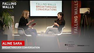 Connecting Refugees: Falling Walls Breakthrough Conversation with Aline Sara
