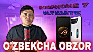 ASUS ROGPHONE 7 / 7 ULTIMATE - O'ZBEKCHA OBZOR / HAQIQIY O'YIN SMARTFONLAR /TEXNIK XUSUSIYATLAR