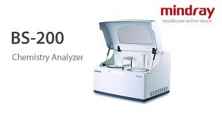 Mindray BS-200 Automated Benchtop Biochemistry Analyzer