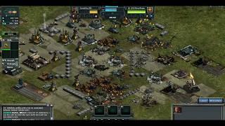 War Commander Sunder Hero unit vs Iron Strike 35 base test