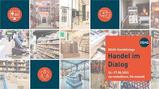 DSAG-Handelstage 2024 – Handel im Dialog: Veranstaltungsteaser