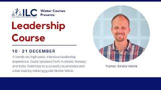 ILC Leadership Course - 2019