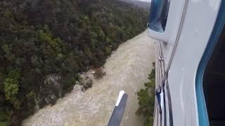 Taieri River In flood Hindon to Outram 22 July 2017