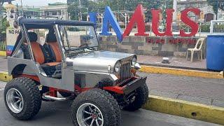 MINI WRANGLER TYPE JEEP INSPIRED BY (ATV) TOYOTA 4K ENGINE AUTOMATIC TRANSMISSION.