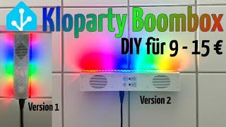 Kloparty Boombox für das Smarthome selbst bauen für 9 - 15 Euro (Home Assistant, ESPHome, DFPlayer)