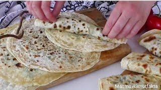 Delicious Yeast-Free Gözleme Recipe | Pastries | Quick & Easy