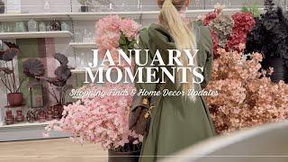 January Moments  | Cosy Shopping and Decorating from the German Countryside