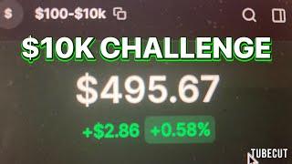 $100 TO $10K SOLANA MEME COIN TRADING CHALLENGE