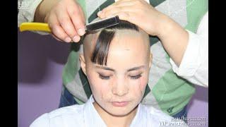 fhaircut- #headshave #坊主頭に剃る #剃光头 #haircut  BOB 剪短发 短髪にする  perm hair 断发 Rasierten Kopf   Tête rasée