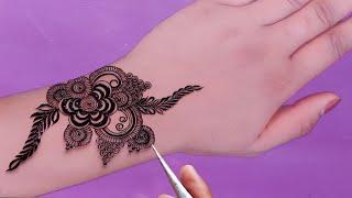 New stylish back hand mehndi design | Eid mehndi design | mehndi ka design | mehndi design | mehndi,