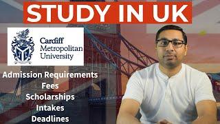 Cardiff Metropolitan University | Study in UK | Affordable University in UK