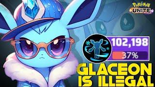 THIS IS WHY GLACEON SHOULD BE DECLARED AS ILLEGAL EEVEE POKEMON  | POKEMON UNITE