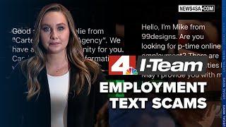 Have you ever received a job scam text? Scammers are offering 'dream jobs'