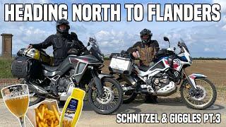 Schnitzel & Giggles Pt3 - Leaving the Ardennes and heading to Flanders