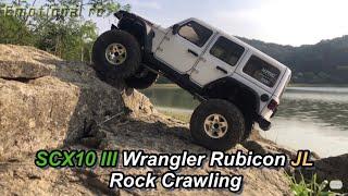 Axial SCX10 III Jeep Wrangler Rubicon JL Rock crawling 4X4 Rc car