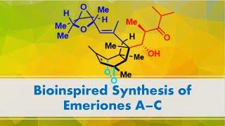 Bioinspired Synthesis of Emeriones A–C