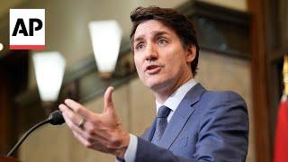 Trudeau: Trump wants to destroy Canada's economy to 'make it easier to annex us'