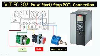 danfoss VLT FC302/301 VFD control wiring.VLT automation control wiring.  #danfoss