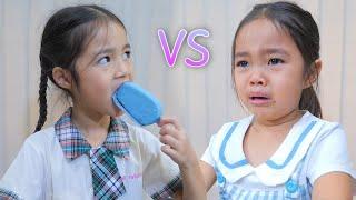 บริ้งค์ไบรท์ | โดนแย่งกินไอศกรีม ร้องไห้ไอติมหมดแล้ว