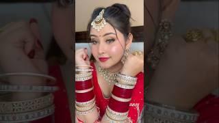 My BRIDALMakeup Look  #youtubeshorts #ashortaday #viral #ytshort #wedding #weddingday #bride