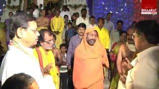 Swami Paripoornananda visits Indur Tirumala Temple I Bhaarat Today