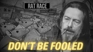 ESCAPE THE RAT RACE - Alan Watts On Money And Materialism