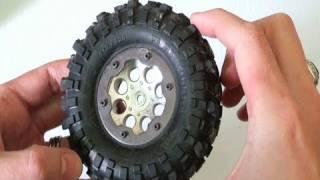 RC ADVENTURES - SIMPLE TIRE MOD FOR CRAWLERS - Tread Patterns 1.9 & 2.2 Tires
