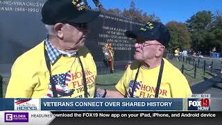 Veterans connect over shared history