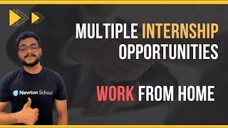 Multiple Internship opportunities For Fresher Only | Stipend 15,000+