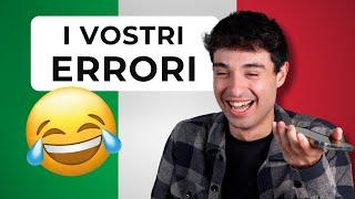 How NOT to be afraid of making mistakes in Italian