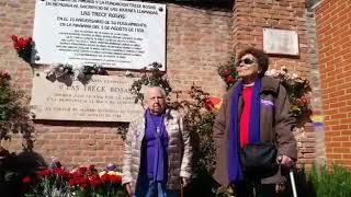 Trece Rosas #13Rosas fusiladas Madrid PosGuerra Necrópolis del Este Cementerio la Almudena y Civil